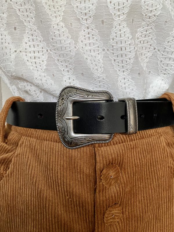 Ceinture Western argent – Image 3