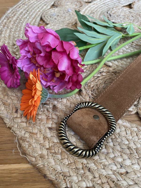 Ceinture Amélie Camel – Image 2