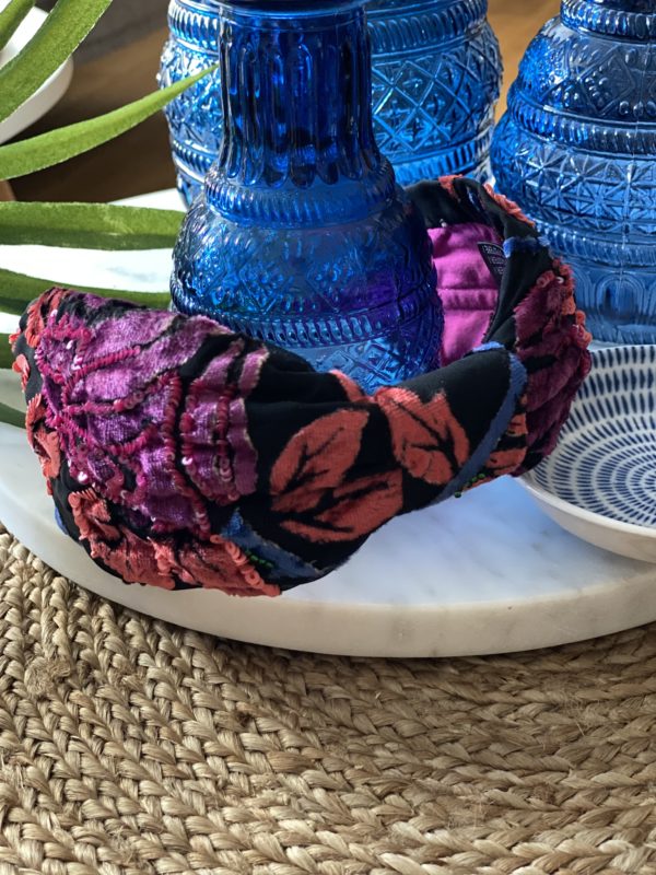 Bandeau Pink Velvet