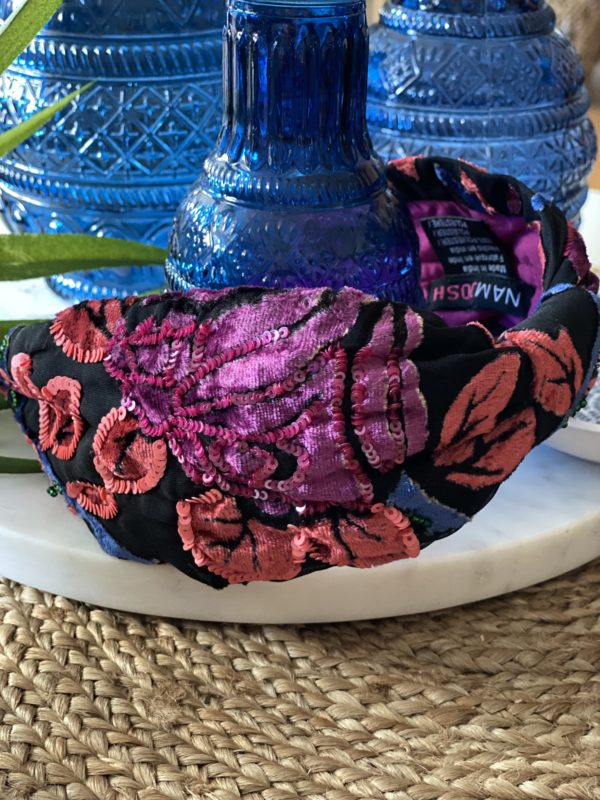 Bandeau Pink Velvet – Image 3